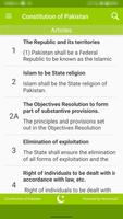 Constitution of Pakistan captura de pantalla 1
