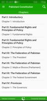 Pakistani Constitution capture d'écran 3