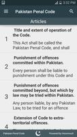 PPC Pakistan Penal Code 1860 تصوير الشاشة 3