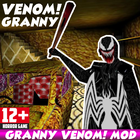 Icona Black Granny Spider Horror MOD