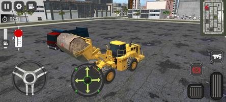 Truck And Dozer Simulator poster