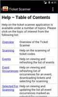 Ticket Scanner تصوير الشاشة 2