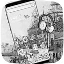 Venice City Sketch Theme APK