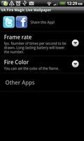 VA Fire Magic Wallpaper syot layar 2