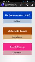 Companies Act - 2013 Ads Affiche