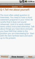 Interview FAQs & Tricks 2016 الملصق
