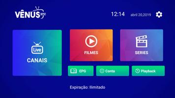 VÊNUS IPTV captura de pantalla 1