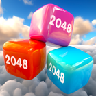 2048 Merge Cubes 3D: x2 blocks آئیکن