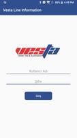 Vesta Line Information plakat