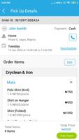 Vestium Laundry Driver اسکرین شاٹ 1
