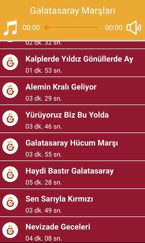 Android Icin Galatasaray Marslari Dinle Apk Yi Indir