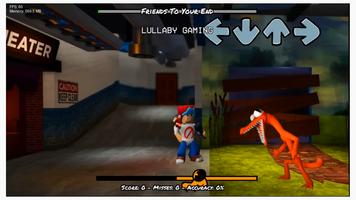 FNF Rainbow Orange Story Mod скриншот 3