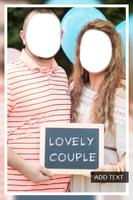 Love Couple Photo Suit imagem de tela 2