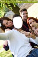 برنامه‌نما Selfie With Girls عکس از صفحه