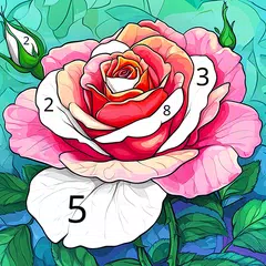 Color by Number for Adults Icon