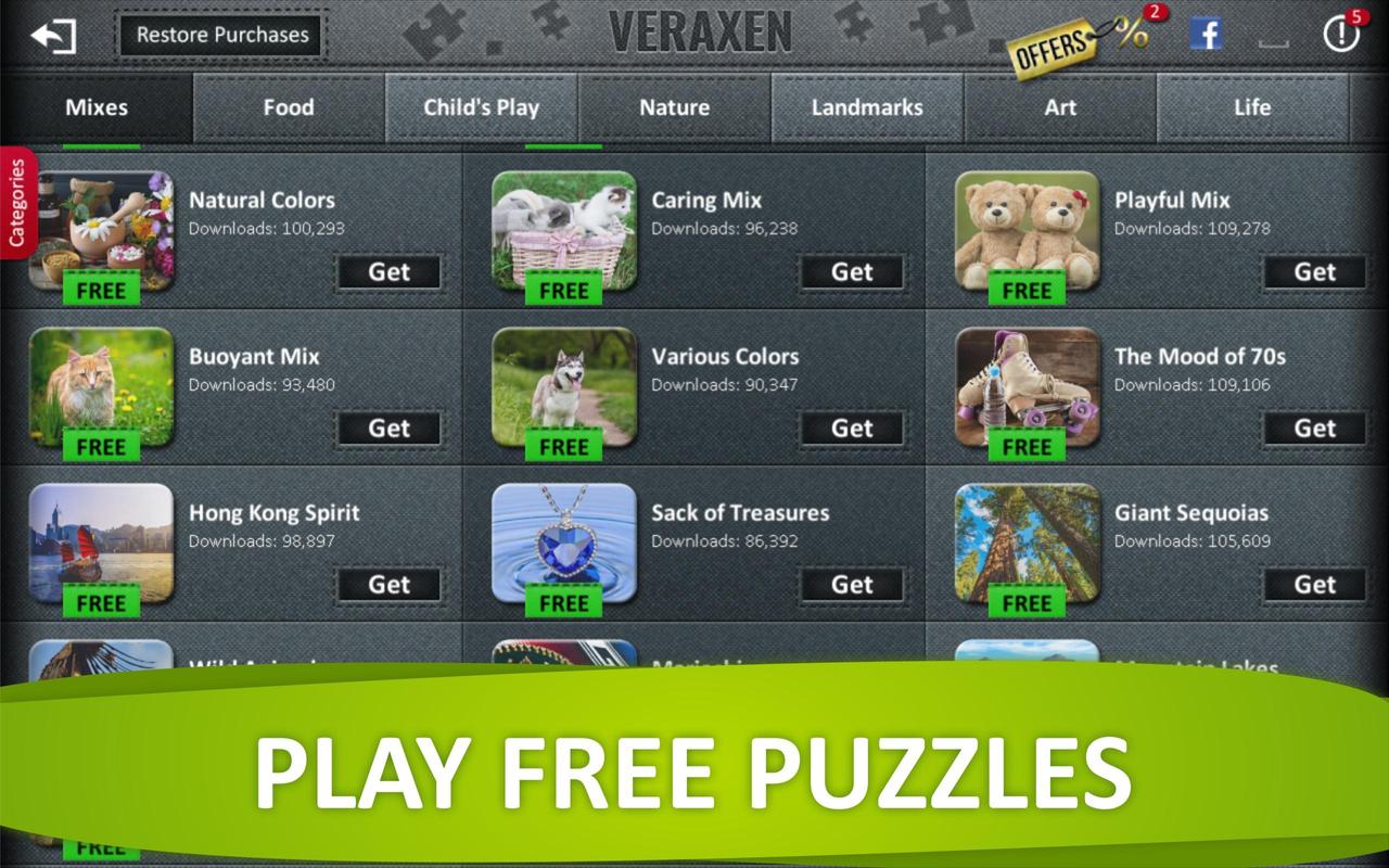 Jigsaw Puzzle Collection HD - puzzles for adults for ...