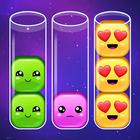 Sort Jellies - Color Puzzle آئیکن