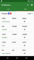 VerbBusters Verbes Irréguliers capture d'écran 2