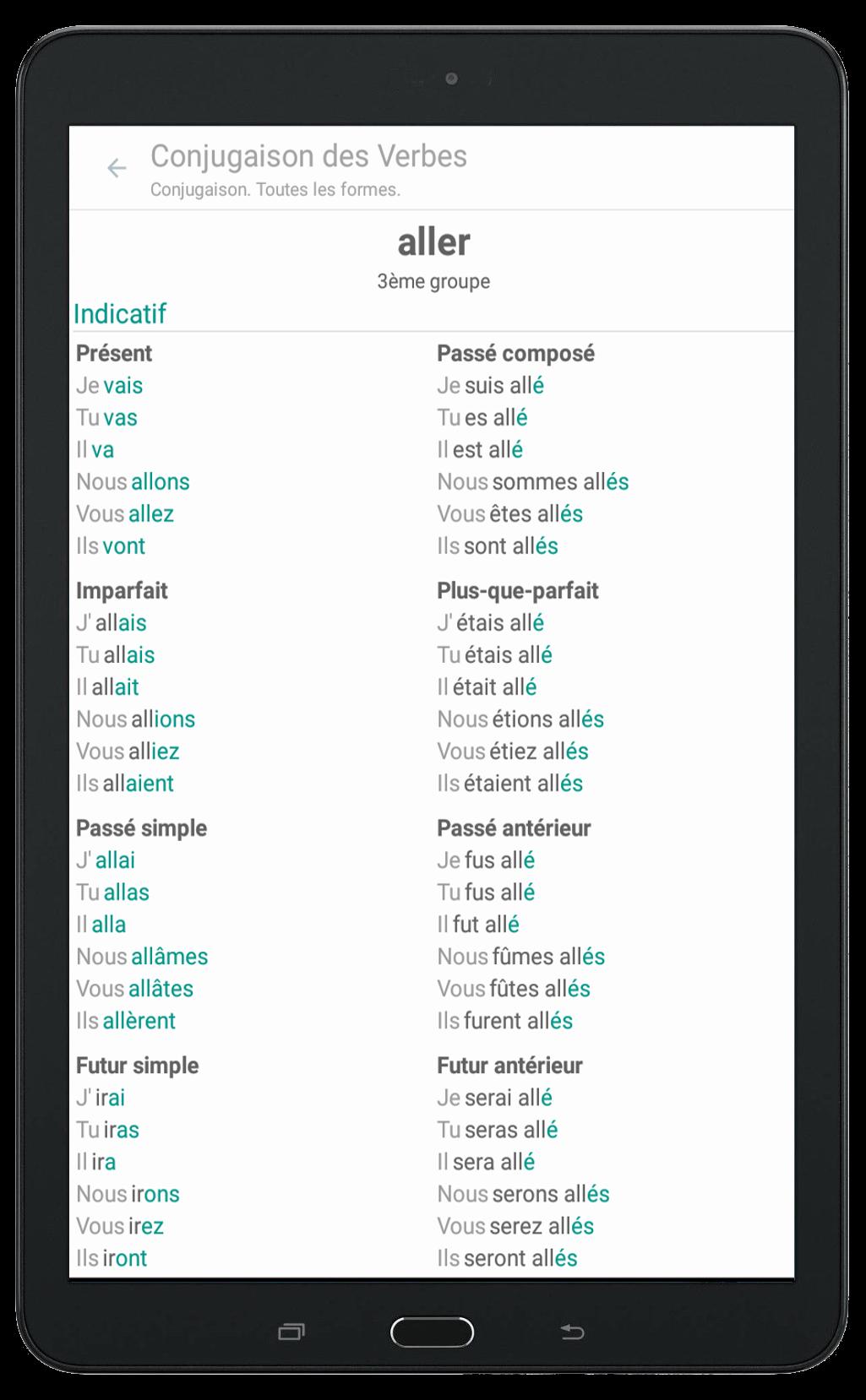 scarica conjugations for