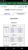 Tabula : Dictionnaire latin capture d'écran 1