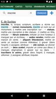 Tabula : Dictionnaire latin capture d'écran 3