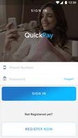 QuickPay الملصق