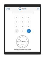 WebHR - Time Clock Kiosk ảnh chụp màn hình 1
