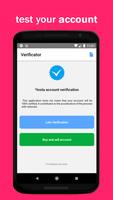 Verify Account Blue Badge الملصق