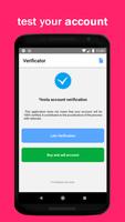 Verify Account Blue Badge Affiche