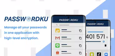 Passwordku - Password and 2FA token manager