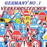 Verkehrszeichen Germany Straße plakat