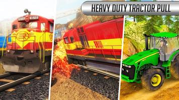 Tractor Pull towing Train - Trainline Rail Rush 스크린샷 2
