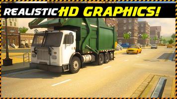 Garbage Truck : New York City Dump Truck Driver imagem de tela 3