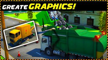 Garbage Truck : New York City Dump Truck Driver imagem de tela 1