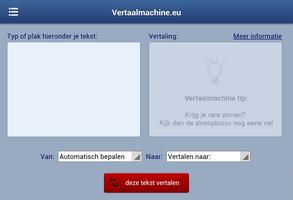 Vertaalmachine.eu screenshot 1