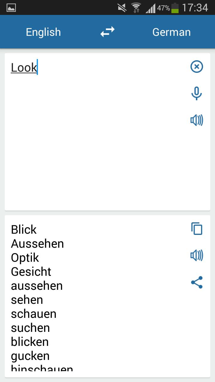 Deutsch Englisch Übersetzer für Android - APK herunterladen