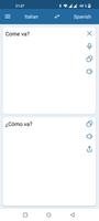Italien Traducteur espagnol capture d'écran 1