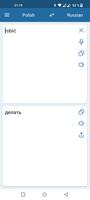 Russian Polish Translator imagem de tela 2