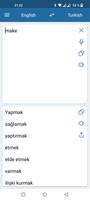 Турецкая английский Переводчик скриншот 2