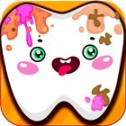 Funny Teeth kid dentist care! biểu tượng