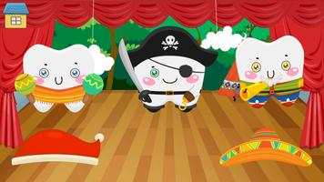 Funny Teeth kid dentist care! تصوير الشاشة 1
