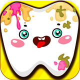 Funny Teeth kids dentist care! أيقونة