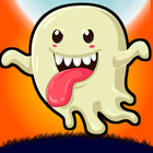 Funny Ghosts! Halloween kids! biểu tượng