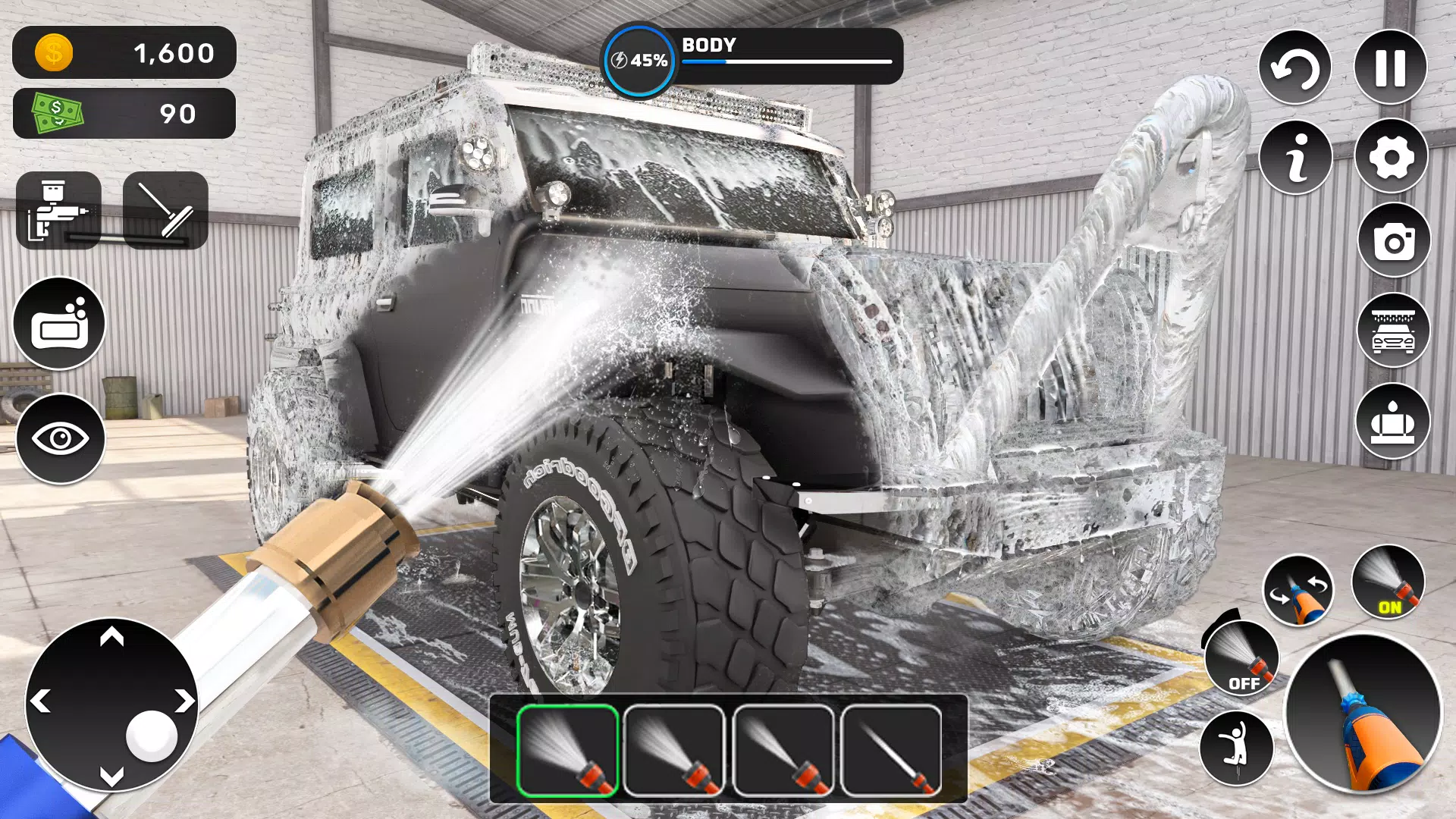 Power Wash Sim Car Wash Games mobile android iOS apk download for