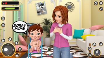 Mother Simulator 3D: Mom Games تصوير الشاشة 3