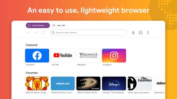 Web Browser by Vewd اسکرین شاٹ 1