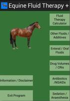 Equine Fluid Therapy + الملصق