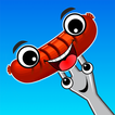 Catch a Sausage Physic puzzle アイコン