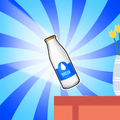 Throw a Bottle Jump 2D Game