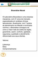 Bioanálise Macaé स्क्रीनशॉट 2